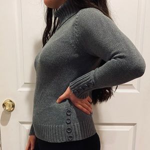 LOFT grey turtle neck sweater!